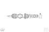 ASHUKI M156-06 Joint Kit, drive shaft